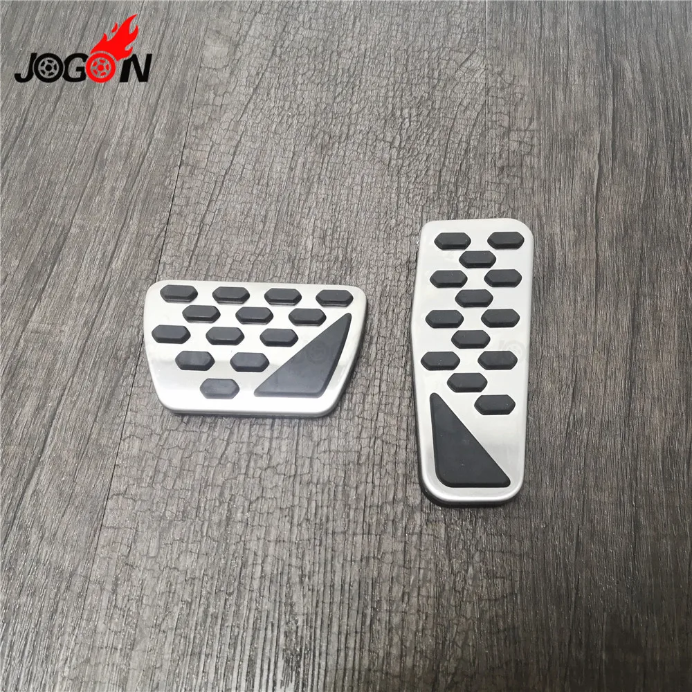 2 шт. комплект накладок на педаль газа и топлива для Jeep Wrangler JL 2018 из нержавеющей