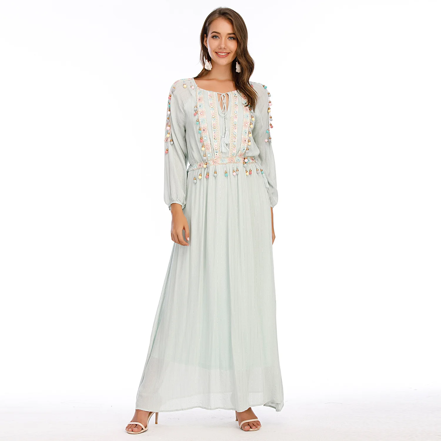 

2021 GHR15-21 summer dress women club dress eam dress