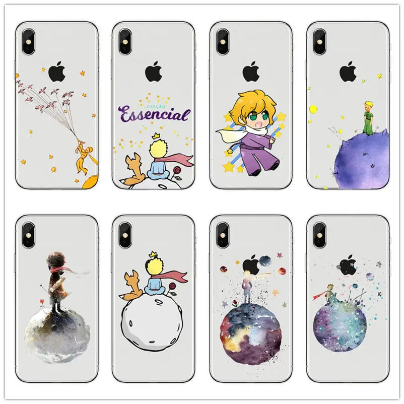 Чехол для телефона little/Petit prince iphone 11pro MINI 12 PRO 11 Max 1X Xr Xs 6 6s 7 Plus 8 5s Se 2020 силиконовый
