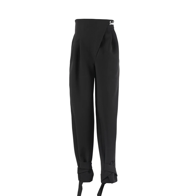 

2021 Latin Dance Pants Black Trousers Modern Dance Pants Chacha Samba Tango Latin Practice Pants Performance Dance Wear DN7557