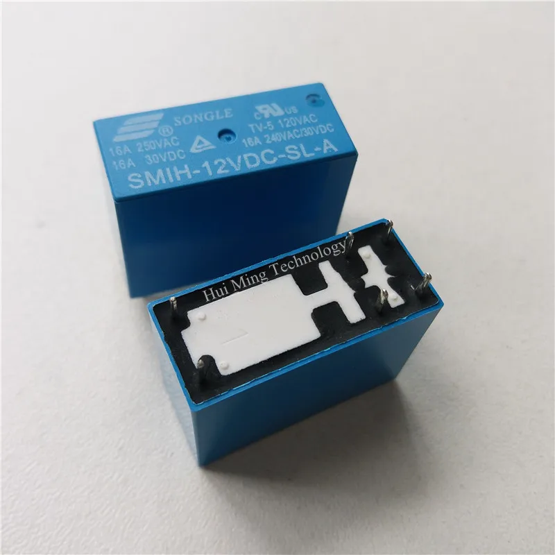 8 шт. реле SMIH 12VDC SL A 05VDC C 24VDC 250V 16A 6/8 pin 5В/12В/24VDC реле|Реле| |