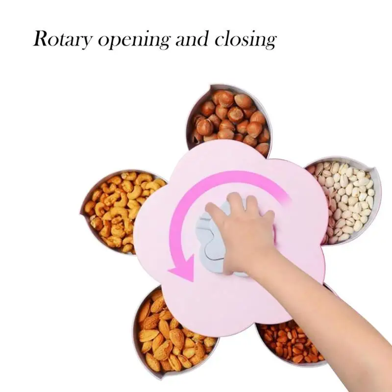 Пластиковая коробка для хранения семян орехи конфеты сухие фрукты чехол Слива