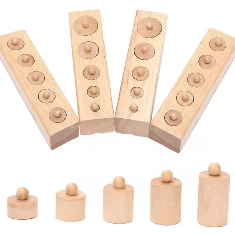

Montessori family socket cylinder Montessori teaching aids children's educational toys