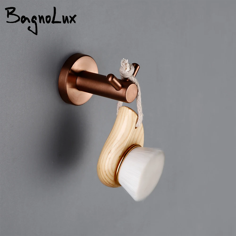 Bagnolux розовое золото латунь настенный халат для одежды кухонные аксессуары