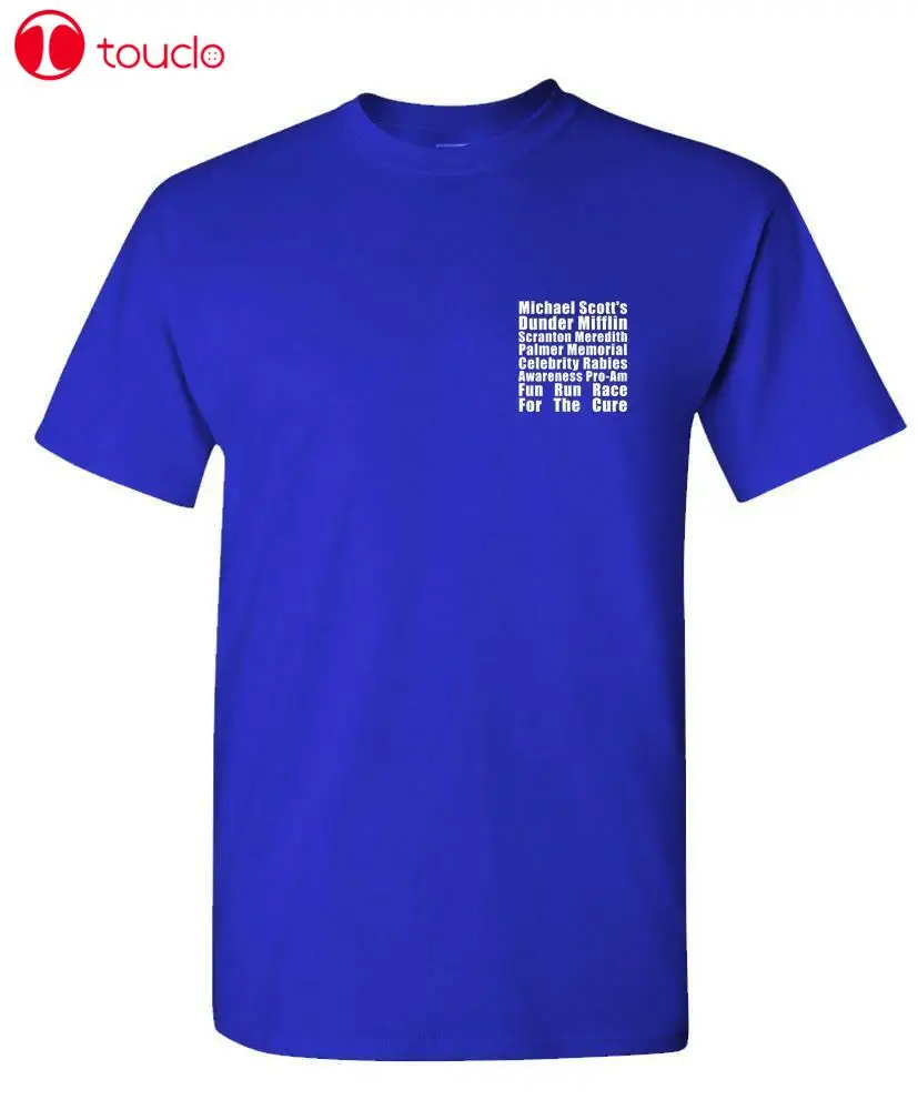 

Fun Run - Dunder Mifflin Michael Scott Tv - Mens Cotton T-Shirt Unisex Women Men Tee Shirt
