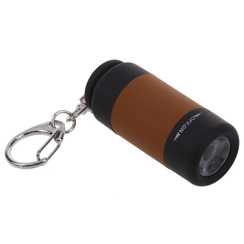 2X Портативный Перезаряжаемый USB мини светодиодный фонарь светильник вспышка