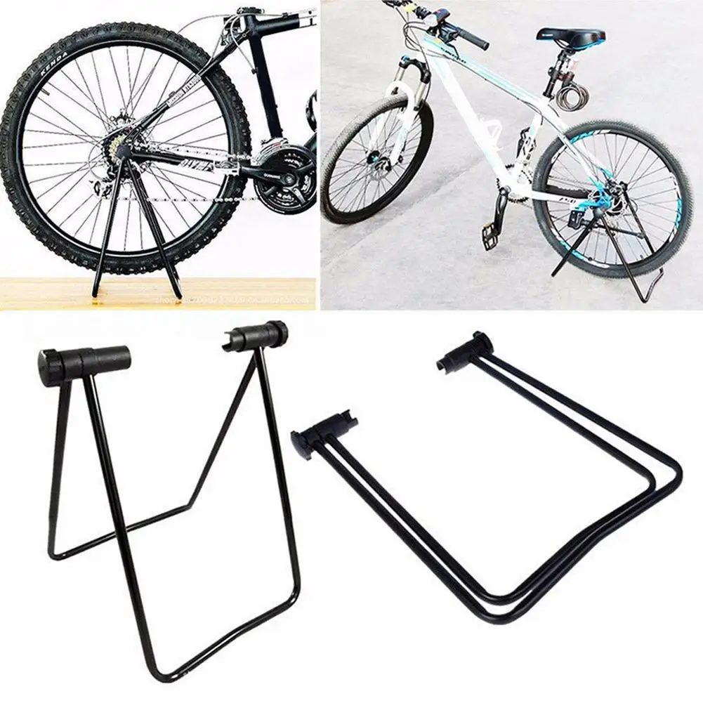 Portable U-shaped Bicycle Parking Rack Bike Stand Foldable Display Repair Bicycle Rack Parking Holder