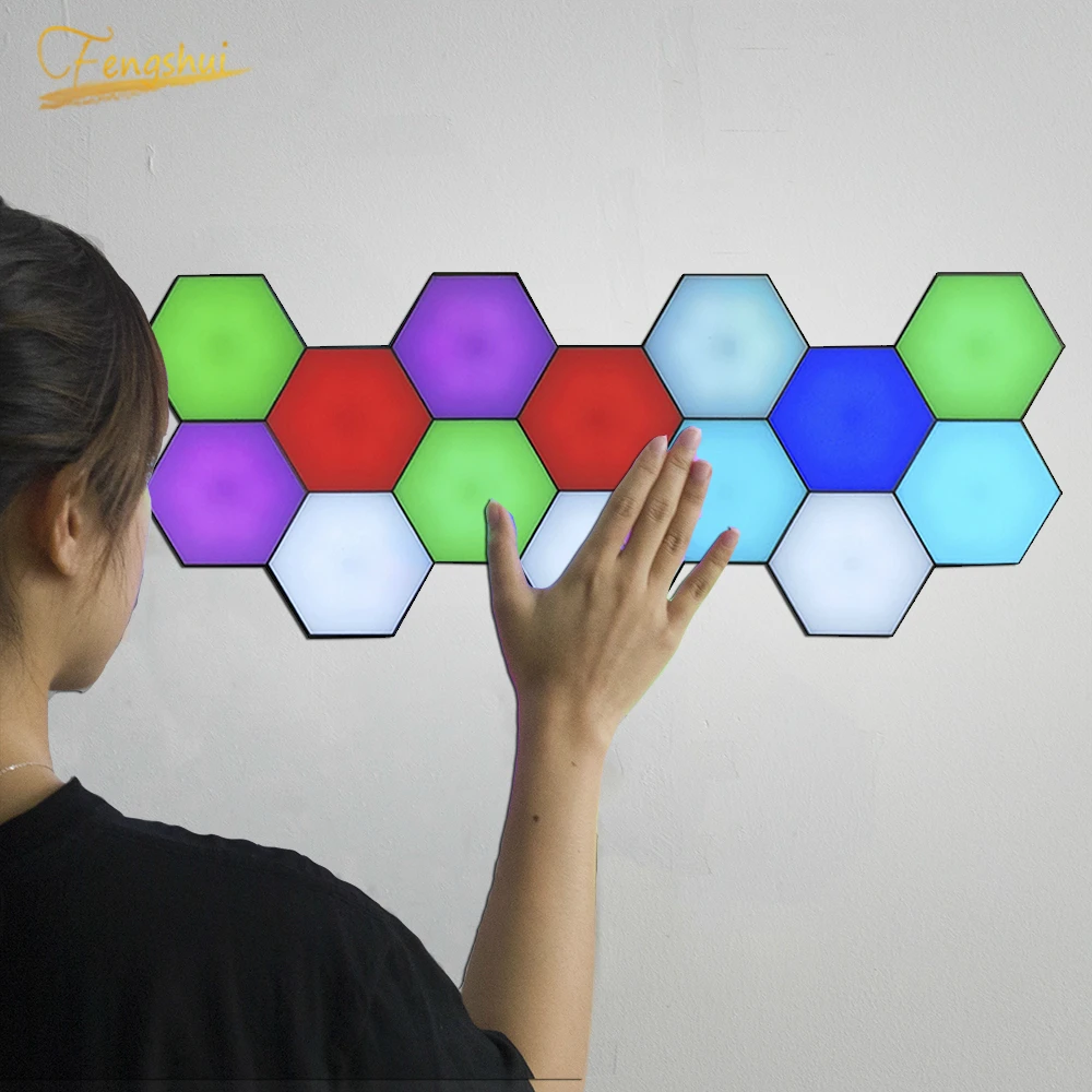 

Nordic LED Night Light Quantum Lamp Modular Sensitive Touch Lighting Home Deco Bedside Magnetic Lights Lamp Kids Room Luminaries