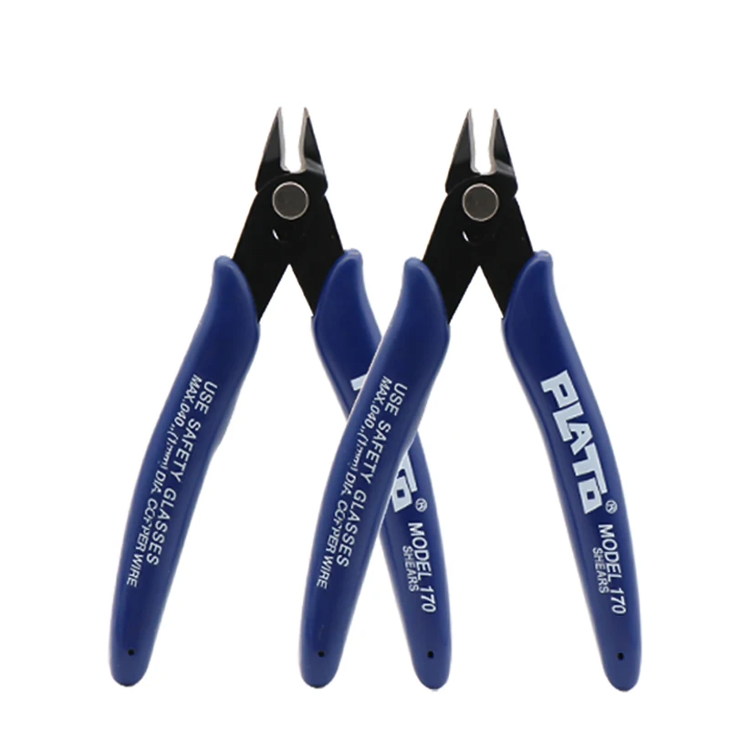 10 шт. диагональные плоскогубцы электрический провод кабель резаки для боковая