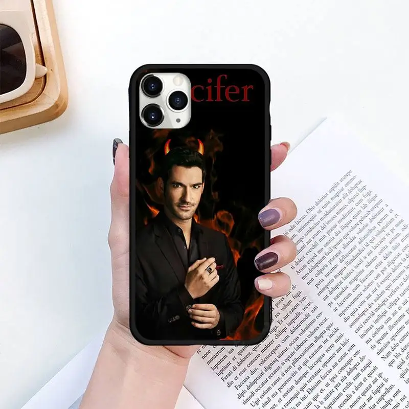 

American TV Degenerate angel Lucifer Phone Case for iPhone 11 12 pro XS MAX 8 7 6 6S Plus X 5S SE 2020 XR mini