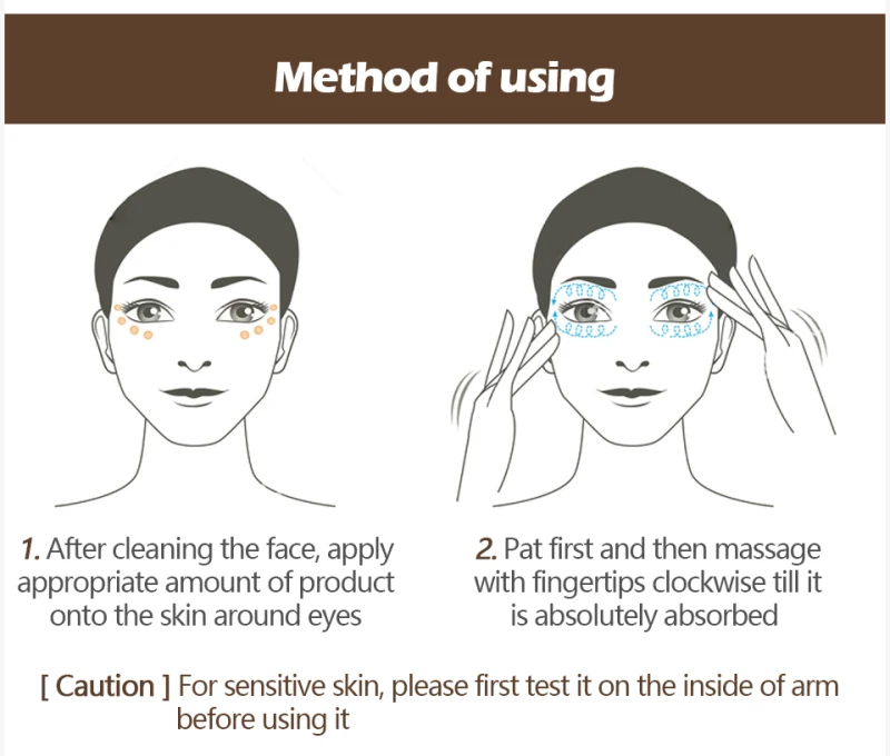 

Dark Circle Remove Eye Cream Hyaluronic Acid Anti-Wrinkle Anti-Aging Remover Dark Circle Eye Care Moisturizing Eye Serum TSLM1