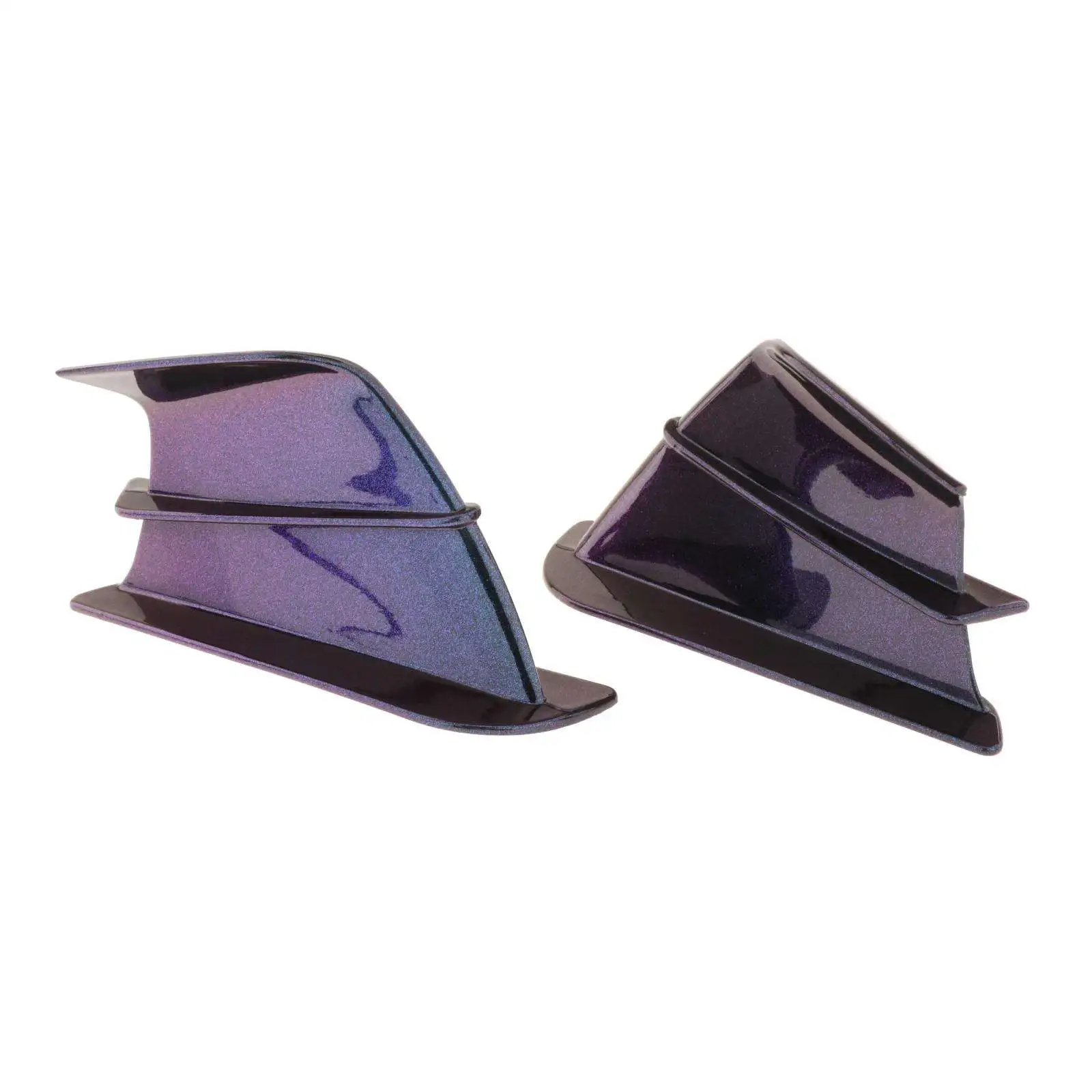 

Universal Scooter Motorcycle Front Fairing Aerodynamic Winglet Wing Kit