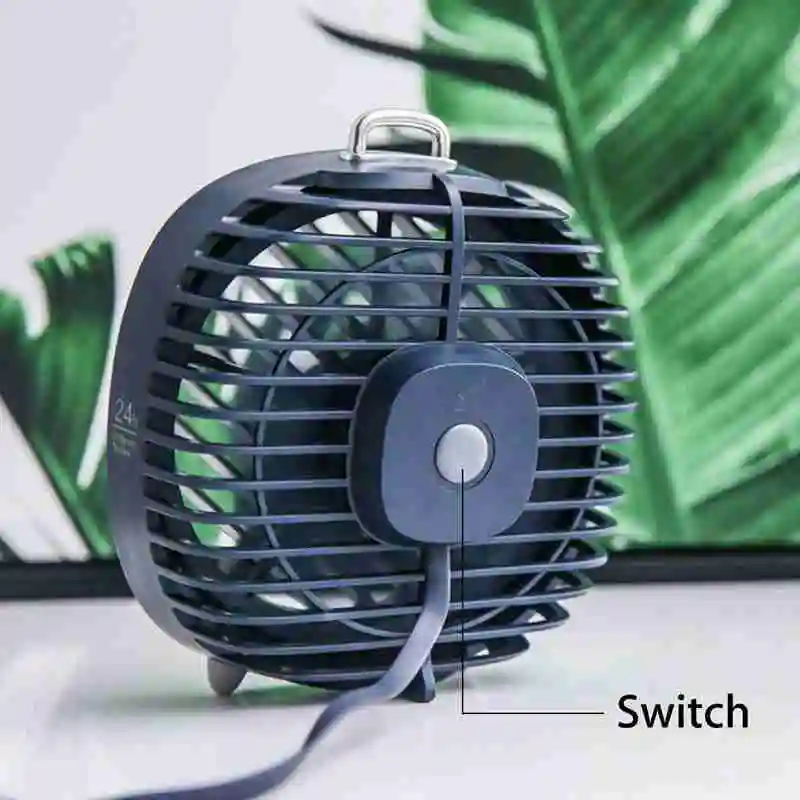 Portable Rechargeable Mini Usb Fan Led Night Light 3-Speed Desktop Desk Table Home Office Student Dormitory Electric Small | Бытовая