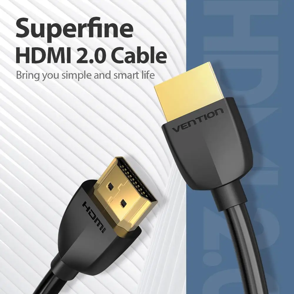 Кабель Vention HDMI в 2 0 HDR 4 k @ 60Hz для разветвителя удлинитель 1080P 3D кабель PS4 HDTV