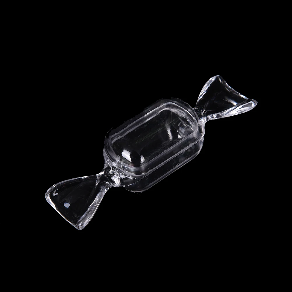 

10Pcs Christmas Tree Decor Ornament 8CM Ball Type Box Candy Box Shaped Plastic Craft Transparent Ball Christmas Gift Boxes