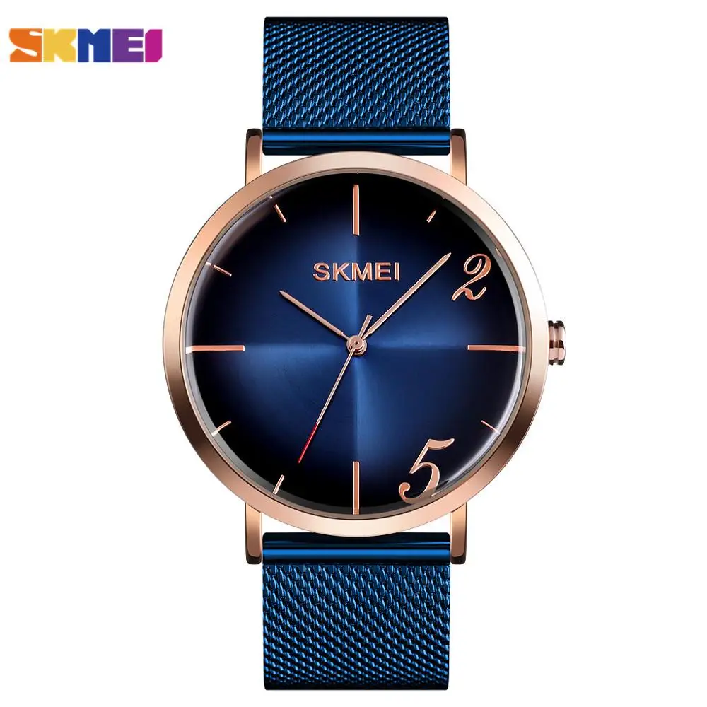 Часы наручные SKMEI Мужские кварцевые японские Простые аналоговые брендовые
