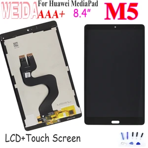 8 4 for huawei mediapad m5 8 4 lcd display touch screen assembly replacement for sht al09 sht w09 tablet pc panel sensor glass free global shipping