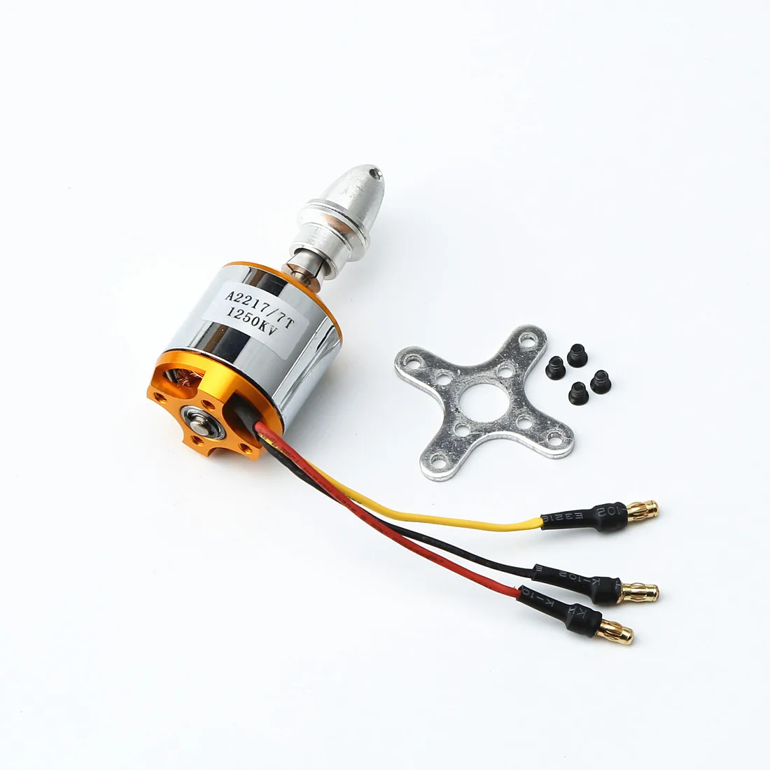 Новый Мультикоптер A2217 2217 1100KV/KV1250/KV2300 RC бесщеточный мотор с внешним ротором для