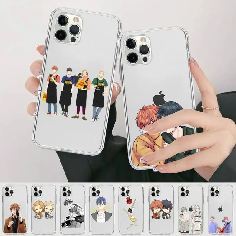 

Japan Anime Given Phone Case for iPhone 13 12 mini 11 pro Xs max Xr X 8 7 6 6s Plus 5s cover