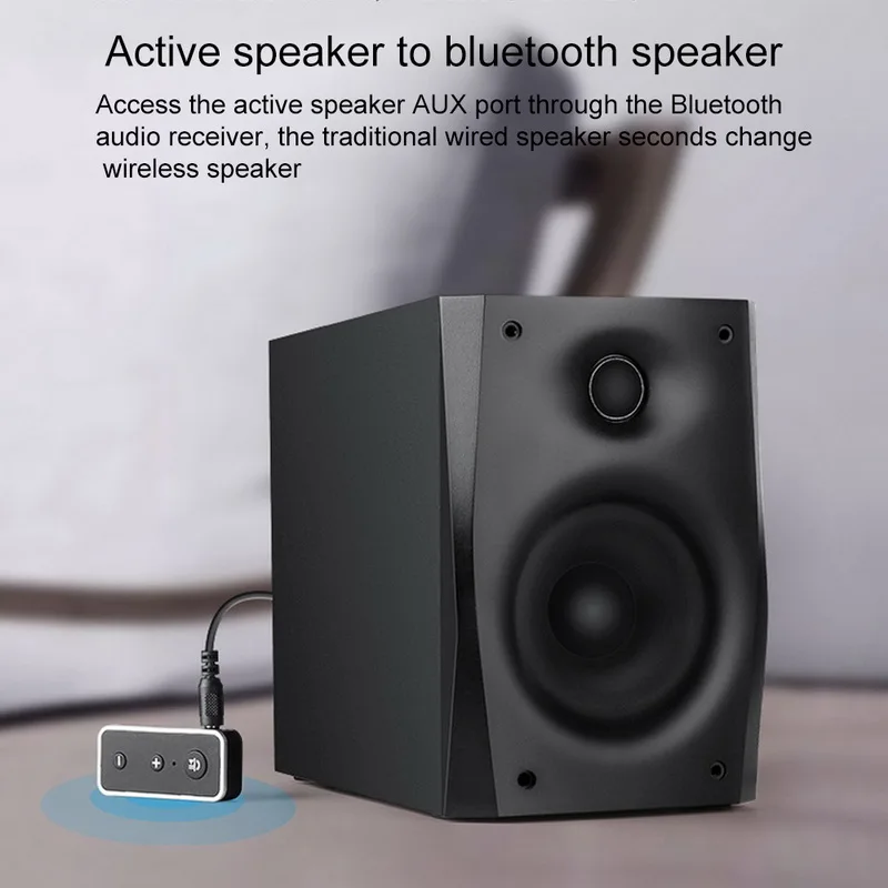 TOSPRA Mini Bluetooth Handsfree Car Kit Jack AUX Audio MP3 приемник Динамик адаптер для наушников звонков |