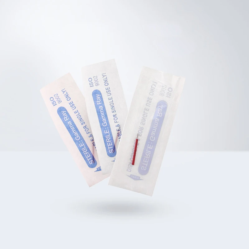 100pcs Microblading Matte Needles Fog Eyeborw Semi Permanent Makeup Blade Shading Round Eyebrow Tattoo Needle for manual pen | Красота и