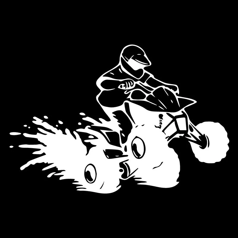 

18.3*12.3cm Creative ATV Car-Sticker Automobiles Motorcycles Window Bumper Laptop Vinyl Decal PVC Decorative Goods