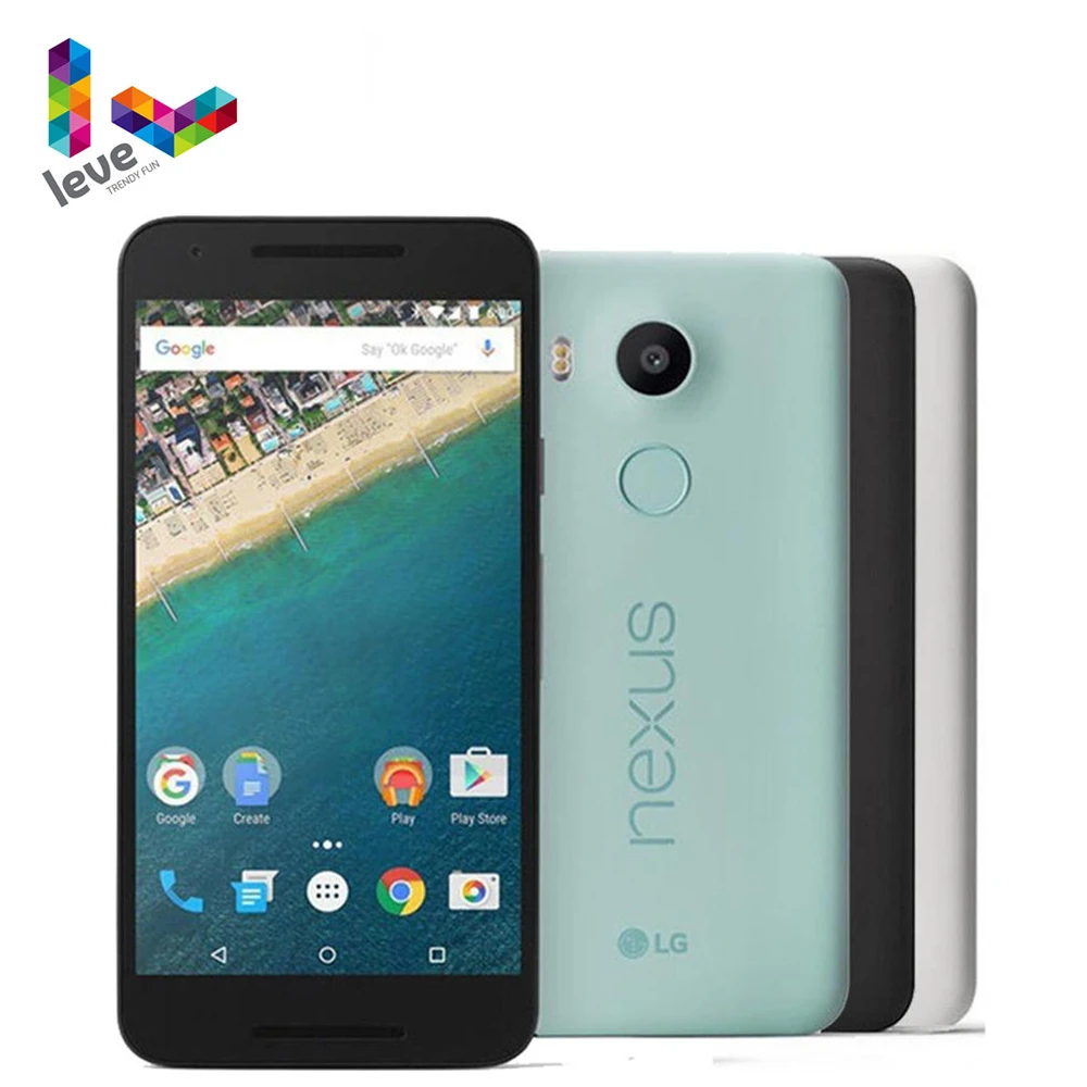 

Оригинальный смартфон LG Nexus 5X H790 H791, разблокированный мобильный телефон, экран 5,2 дюйма, 2 Гб ОЗУ 16 и 32 Гб ПЗУ, 12 МП, шесть ядер, 4G LTE, на базе Android