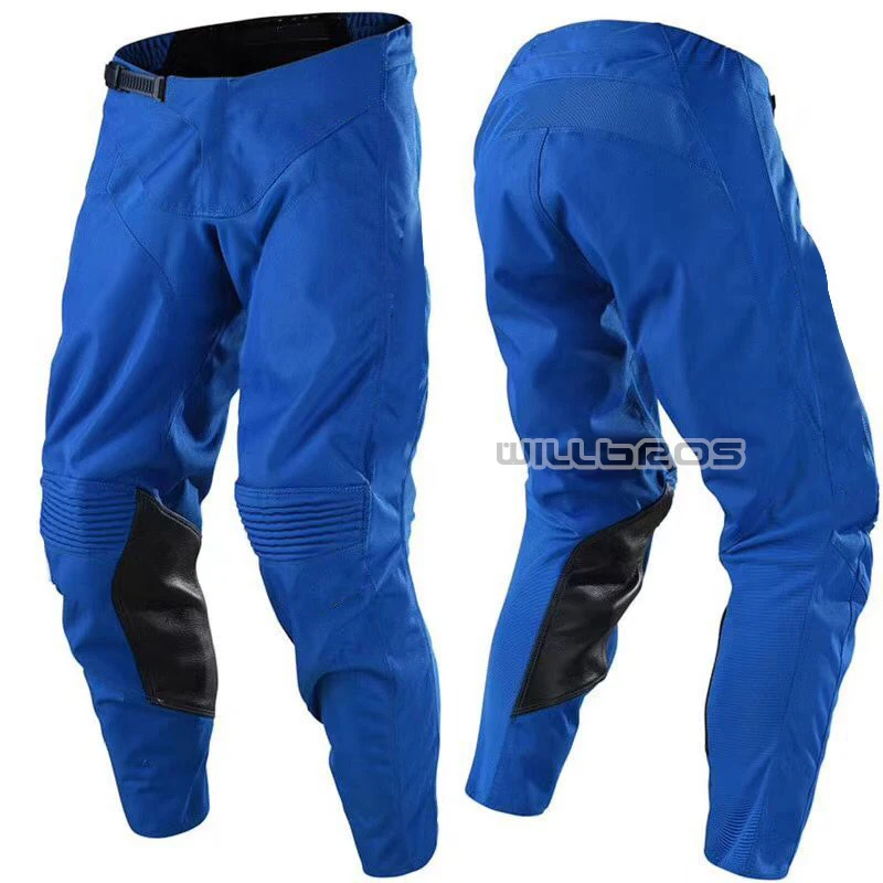 

Sprint Race Pants Motorbike Motorcycle MTB ATV Bike Offroad Motorcycle Mens Blue Trousers