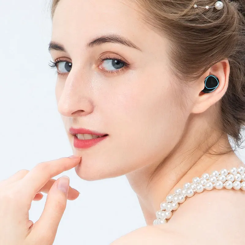 

TWS Wireless Headphones Bluetooth Earphone Waterproof Digital Display 9D Stereo 3D Touch Control Headsets for Smartphone Earbuds