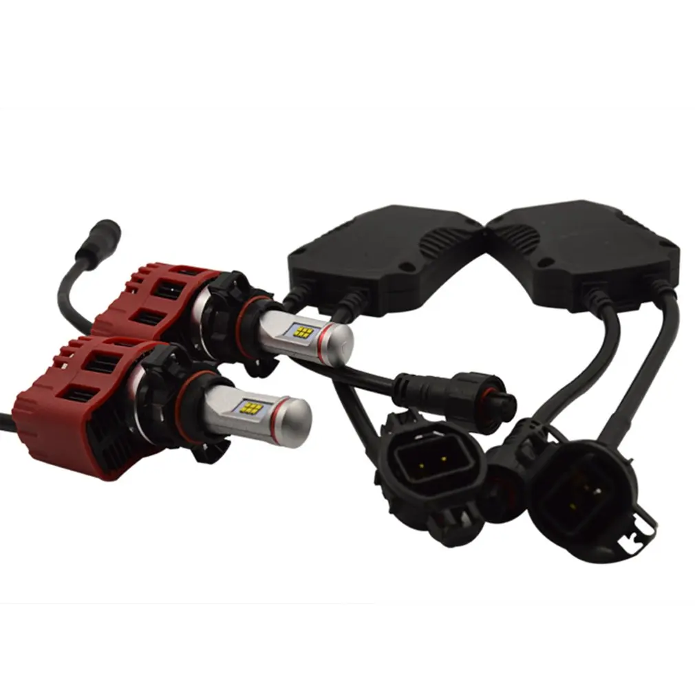 

2x 45W 4500LM Car LED Headlight Conversion Kit 5202 Replace Light Bulbs