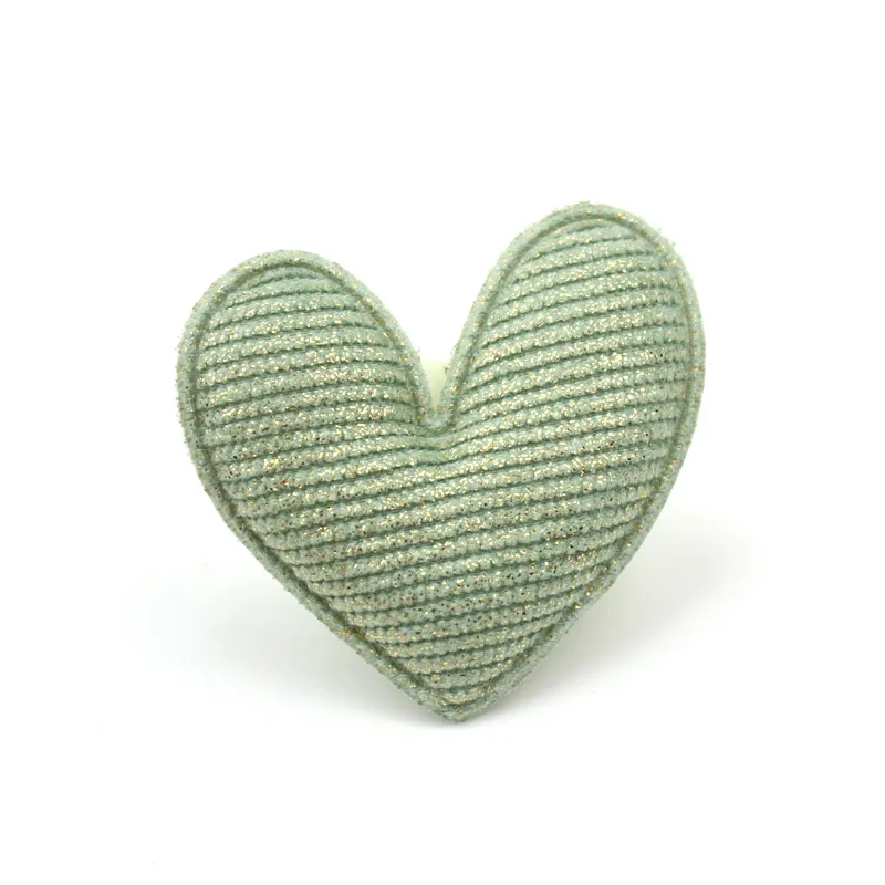 Аппликации в форме сердца детские золотые 4 8 см 24 шт. | Дом и сад