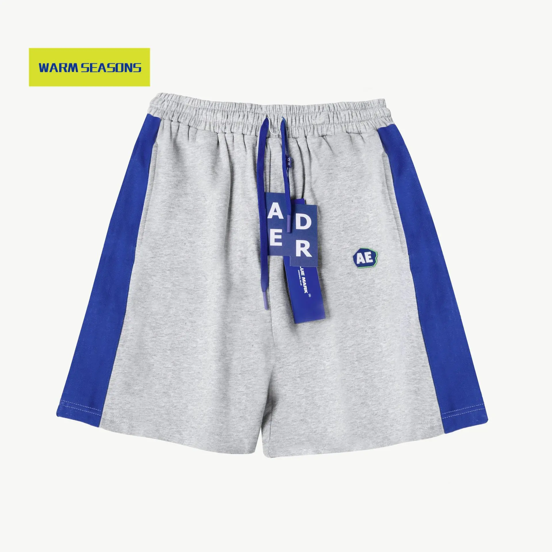 

Korean Fashion Brand Shorts Summer Couple Shorts Letter AE Middle Pants Casual Loose Women's Shorts 1:1