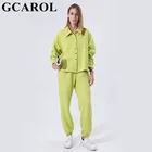 Костюм спортивный женский вельветовый, со спущенными плечами, однобортный, 4 сезона