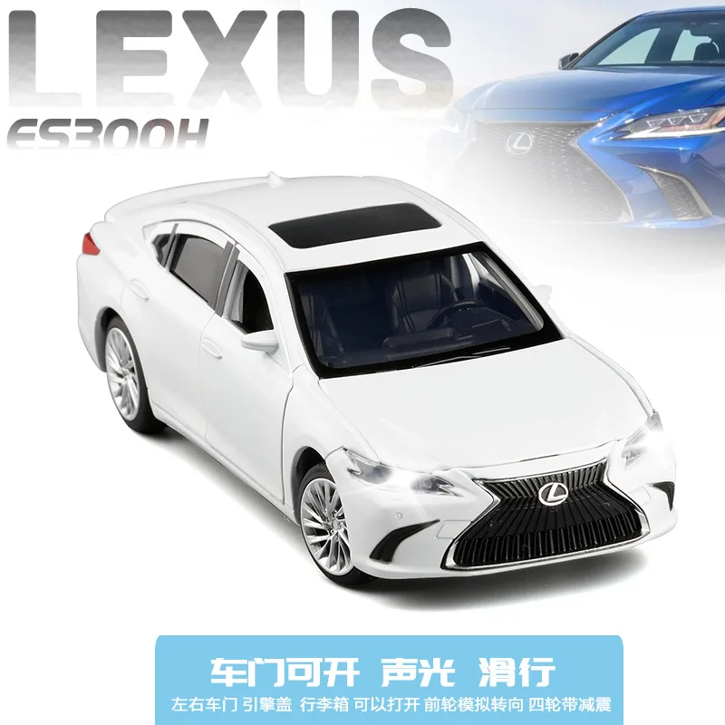 1:32 высокая имитация Lexus ES300 sedan шесть рулей подвеска сплав модель автомобиля звук