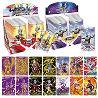 original ultraman card anime character collection bronzing barrage signature flash card table toy game childrens birthday gift