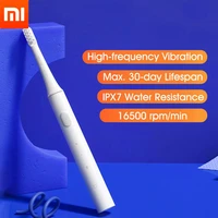 xiaomi mijia t100 sonic toothbrush adult electric toothbrush automatic toothbrush usb rechargeable ipx7 waterproof