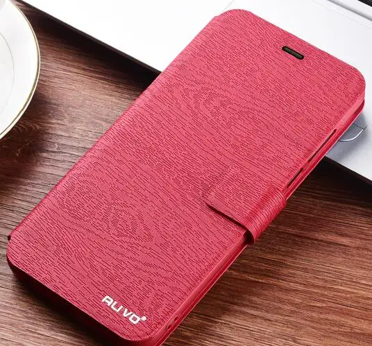 Красный Для huawei Nova lite чехол SLA-L22 держатель для карт с подставкой кожаный флип-чехол для Coque huawei P9 lite мини-чехол для телефона s - Цвет: Красный