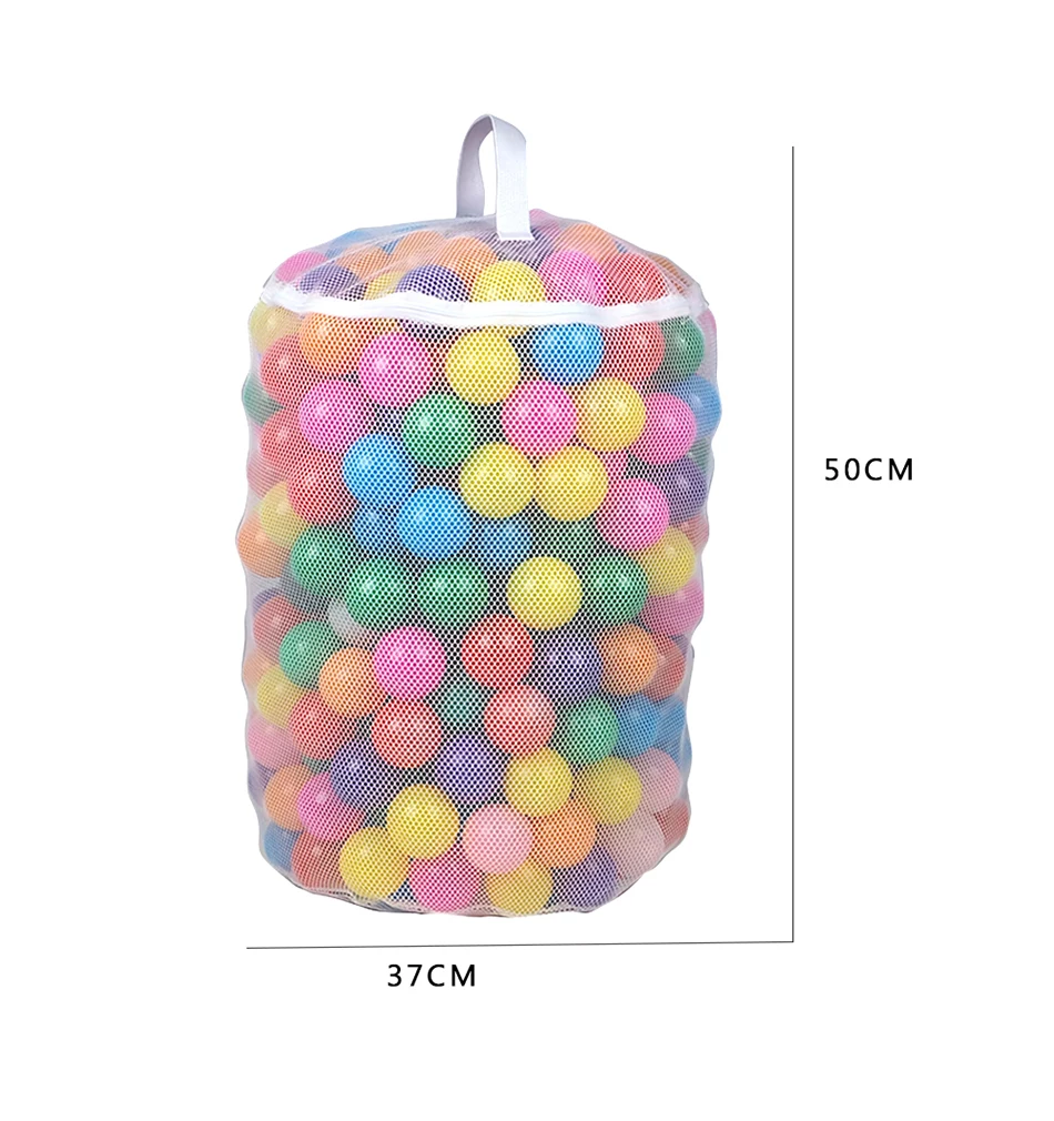 400 шт./пакет пластиковые шарики экологически чистые цветные игрушки для бассейна