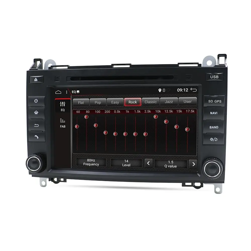Автомагнитола Bosion 2 din Android 10 0 DVD мультимедиа для Mercedes Benz B200 класса A B W169 W245 Viano Vito W639