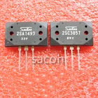 5 пар (10 шт.)Лот 2SA1493 A1493 + 2SC3857 C3857 MT-200 Silicon NPN + PNP Audio усилитель транзистор