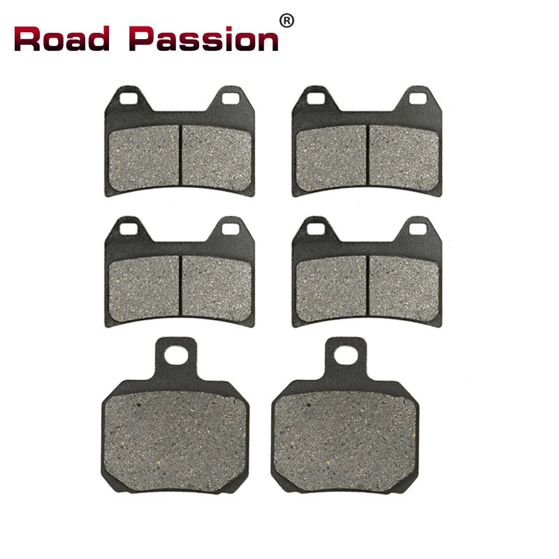 Road Passion Motorcycle Front Rear Brake Pads for DUCATI 620 Sport 2003 696 2008-2015 750 Supersport / Sport 1999-2002 road passion motorcycle front and rear brake pads for suzuki gsx250 gsx 250 2002 2003 2004 2005