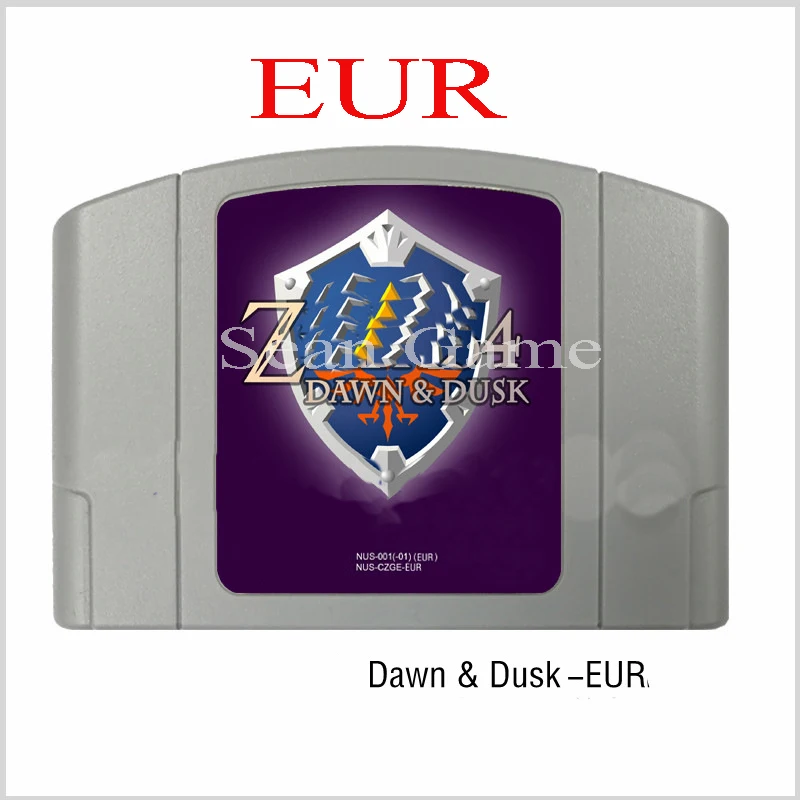 

High EUR PAL Quality Customer Cartridge The Zel Dawn & Dusk Card for 64 Bit Video Game Console