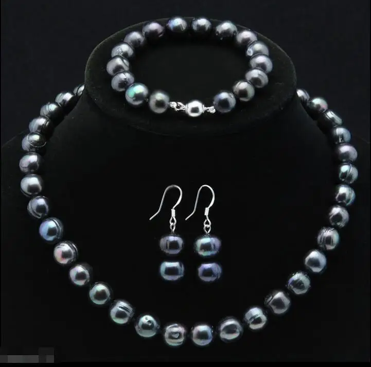 Оптовая цена подлинное ожерелье браслет серьги 8-9 мм | Украшения и аксессуары