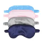 Повязка на глаза, из натурального шелка, с эластичным ремешком, сон в путешествиях