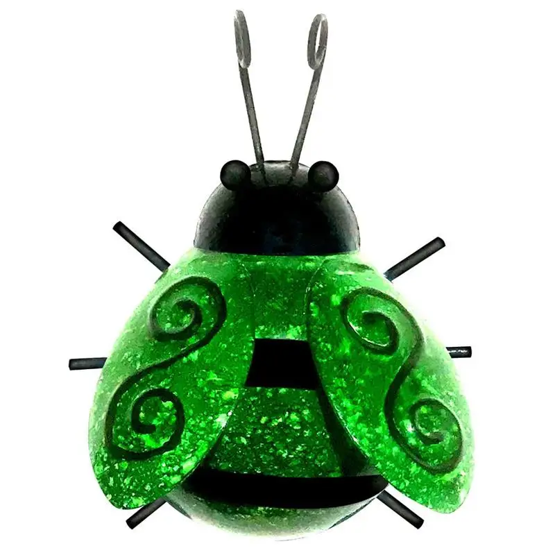 Металлическая садовая статуя Beatles украшения для газона Насекомого наружного