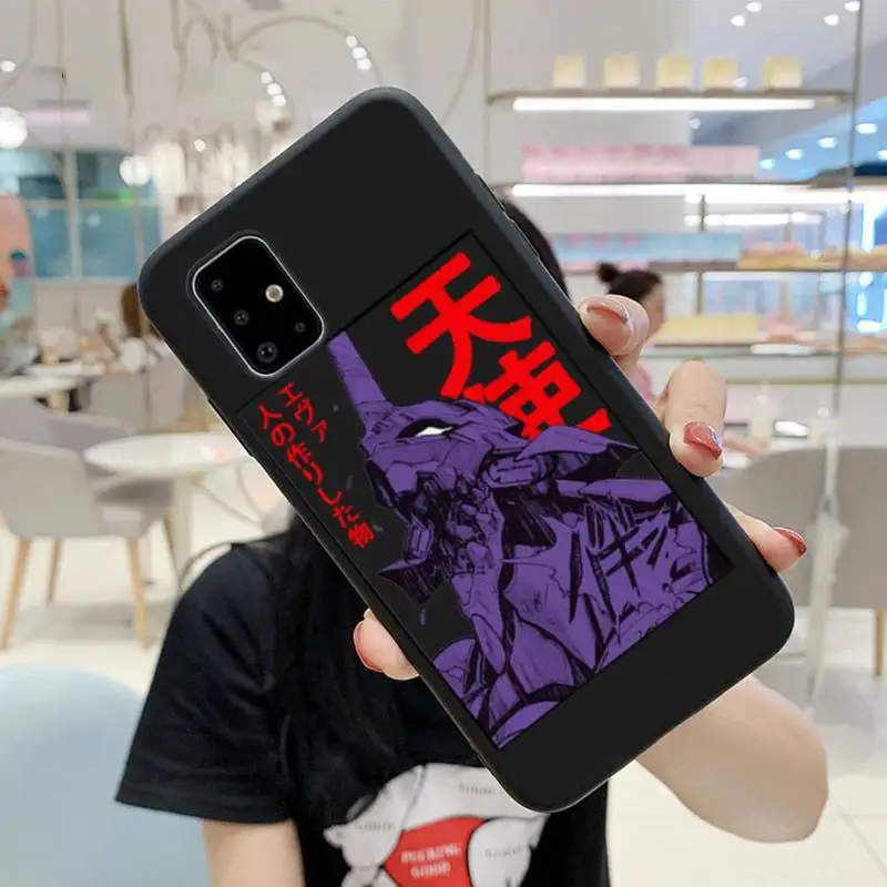 

ZFGHSHYQ Evangelion Japan Anime Phone Cases For Samsung S9 10 20Plus Note 7 8 9 10 10plus Pro J8 M30 31 A30s A71