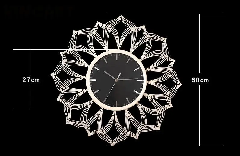 

Wall Clock Home Decor Hanging Wall Watch Big Decorative Clock Modern Design luxury Wall Clocks Digital 1657371