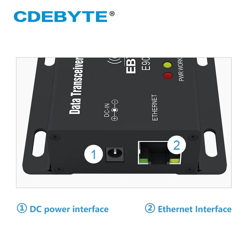 E90 DTU 433C30E Ethernet Modbus большой диапазон 433 МГц 1 Вт IoT uhf 3 км беспроводной трансивер rf