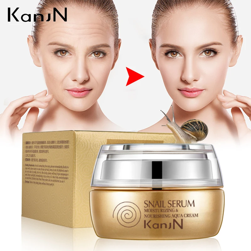 

Snail Serum Moisturizing Nourishing Cream Pure Collagen Cream Anti-wrinkle Firming Anti Aging Anti Acne Whitening Skin Care