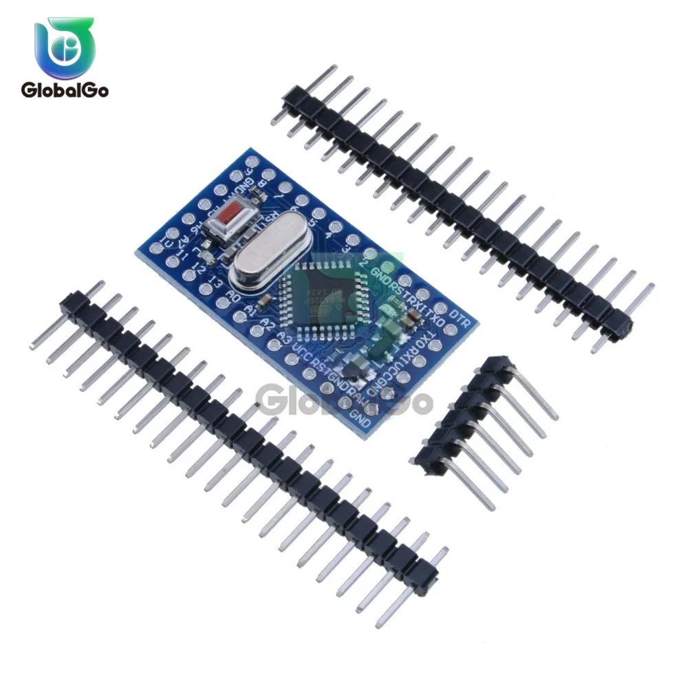 ATMEGA328P Pro Mini 328 ATMEGA328 5 V/16 MHz для Arduino Micro control микроплата управления|Детали и